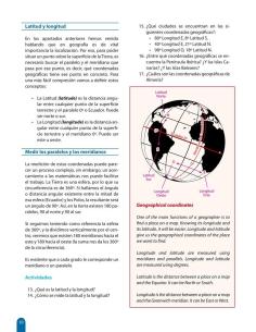 Ciencias Sociales Bilingues 1º Eso Editorial Geu