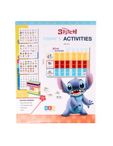 STITCH. Planificador diario por la ruta visual en inglés