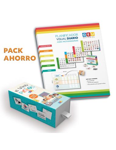 Pack ahorro. Pictos + planificador diario