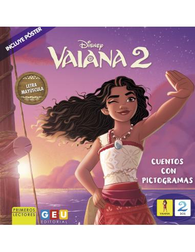 Vaiana 2 cuento con pictogramas en mayúscula