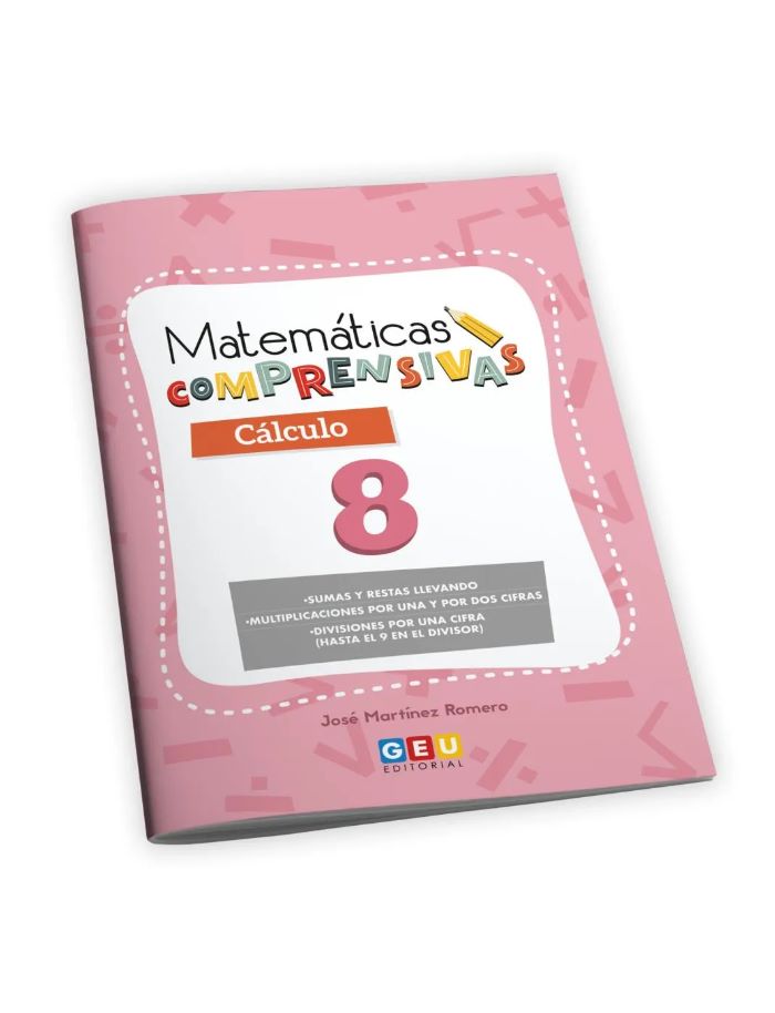 Cuaderno de Refuerzo de Matemáticas comprensivas - Cálculo 8