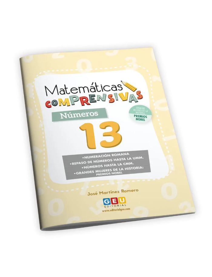 Cuaderno de Refuerzo de Matemáticas comprensivas. Números y Cálculo 13