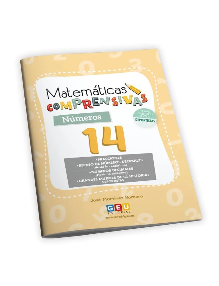 Cuaderno de Refuerzo de Matemáticas comprensivas. Números y Cálculo 14